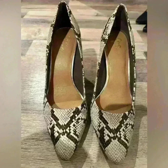 Crown vintage animal print shoes size 10 - Picture 2 of 5